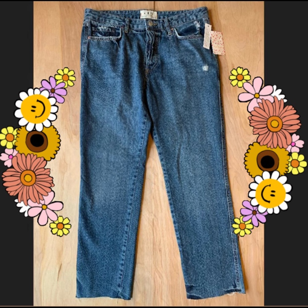 Free People Jeans boyfriend slim fit